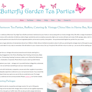 Butterfly Garden Tea Parties