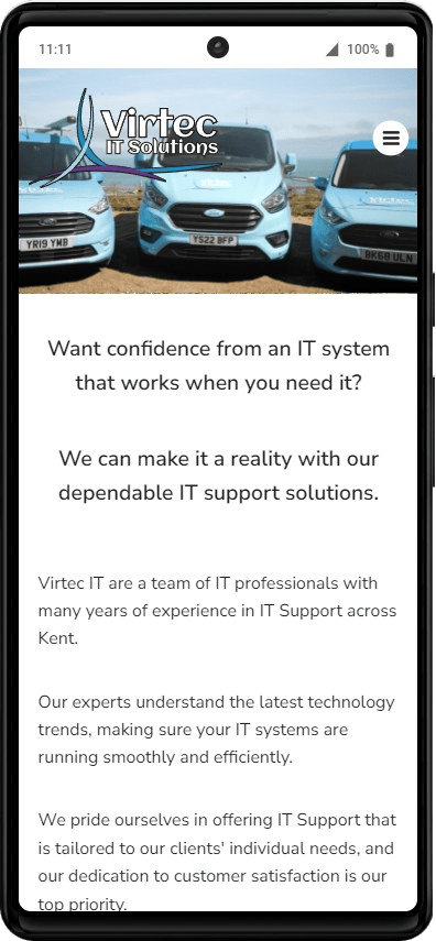 IT Support Kent - Kent IT - Dover - Folkestone - Ashford- Virtec IT Solutions