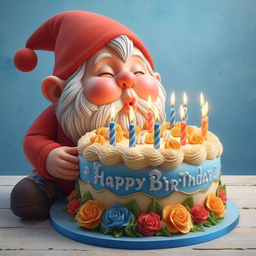 gnome cake