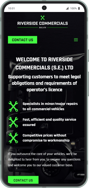 Riverside Commercials - Vehicle Servicing Medway Kent