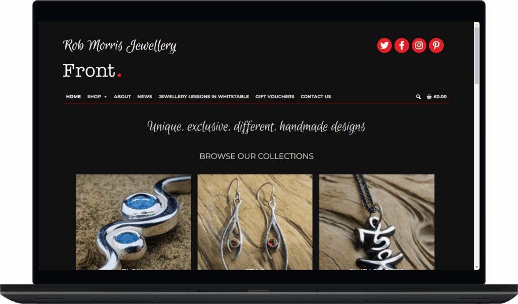 Front Jewellery from silversmith Rob Morris - Handmade (1)