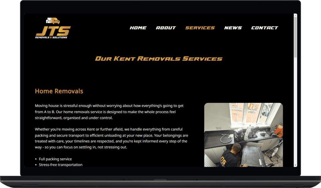 Our Services - JTS Removals & Solutions
